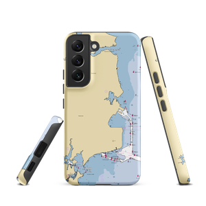 Safe Harbor Allen Harbor (North Kingstown, RI) NOAA Chart Samsung Phone Case