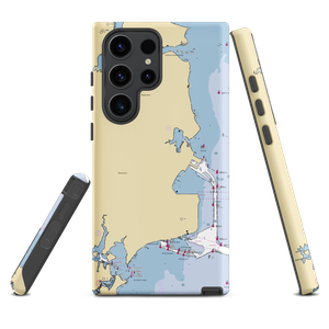 Safe Harbor Allen Harbor (North Kingstown, RI) NOAA Chart Samsung Phone Case