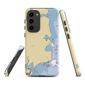 Quonset Davisville Navy Yacht Club (North Kingstown, RI) NOAA Chart Samsung Phone Case