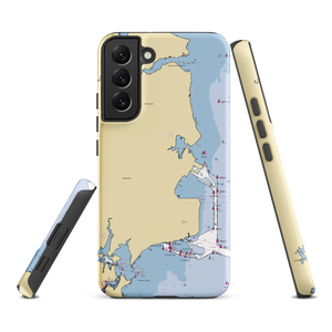 Allen Harbor Marina (North Kingstown, RI) NOAA Chart Samsung Phone Case