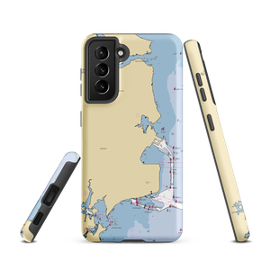 Allen Harbor Marina (North Kingstown, RI) NOAA Chart Samsung Phone Case