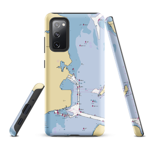 The Marina at Rhode Island Mooring Services (North Kingstown, RI) NOAA Chart Samsung Phone Case