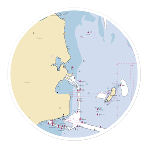 The Marina at Rhode Island Mooring Services (North Kingstown, RI) NOAA Chart Sticker