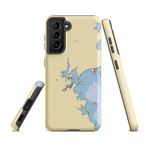 Pleasant Street Wharf (North Kingstown, RI) NOAA Chart Samsung Phone Case