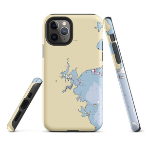 Wickford Yacht Club (North Kingstown, RI) NOAA Chart  Tough iPhone Case