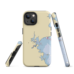 Wickford Yacht Club (North Kingstown, RI) NOAA Chart  Tough iPhone Case