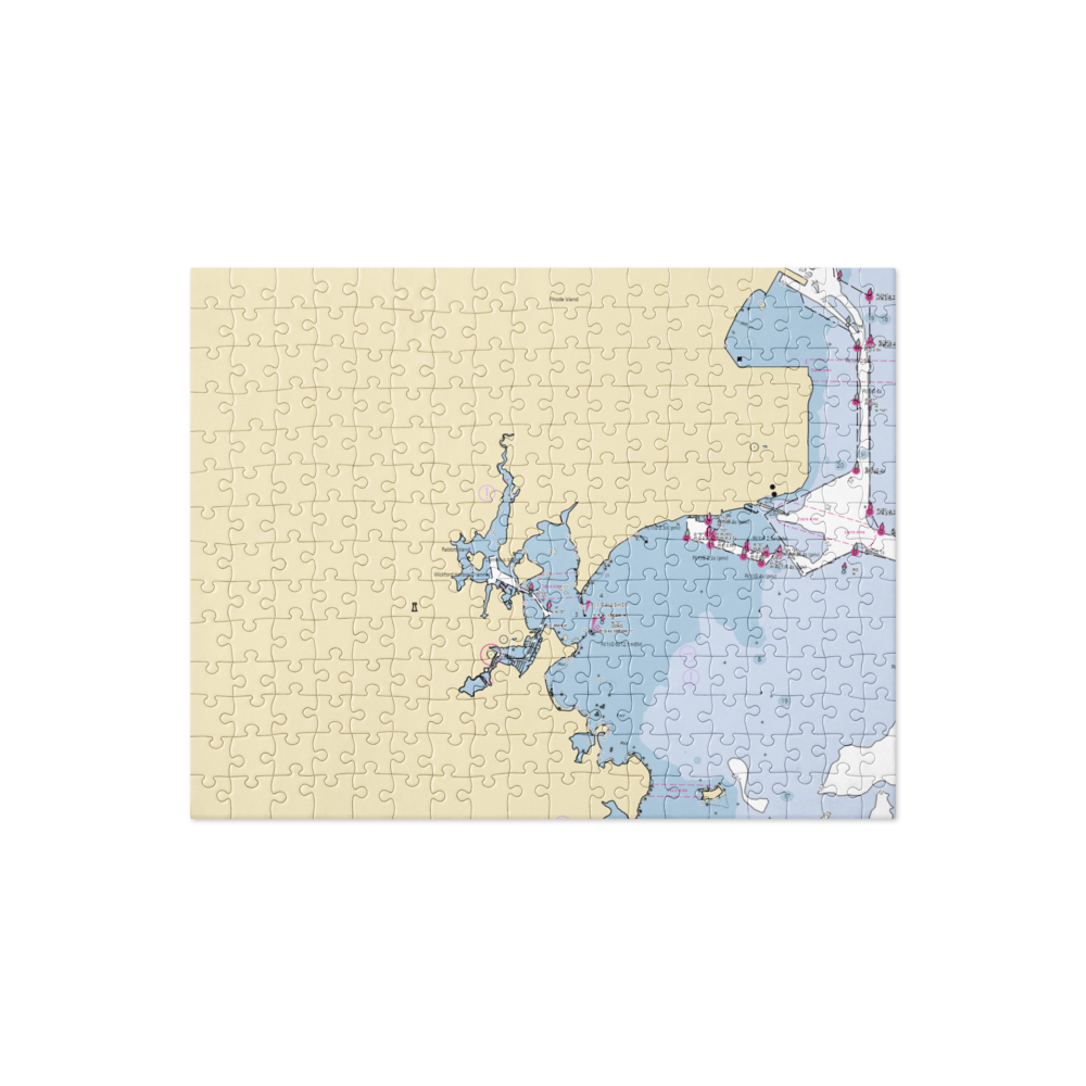 Full Keel Marine LLC. (North Kingstown, RI) NOAA Chart Jigsaw Puzzle 
