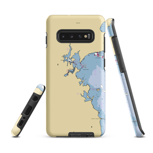 North Kingstown Town Wharf (North Kingstown, RI) NOAA Chart Samsung Phone Case