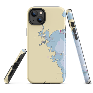 Wickford Shipyard (North Kingstown, RI) NOAA Chart  Tough iPhone Case