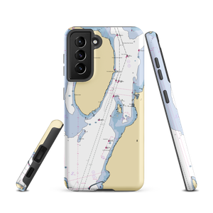 Prudence Town Landing South (Portsmouth, RI) NOAA Chart Samsung Phone Case