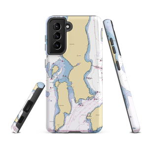 TPG Dutch Harbor Boat Yard (Jamestown, RI) NOAA Chart Samsung Phone Case