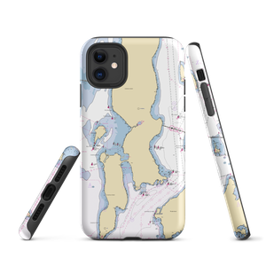 TPG Dutch Harbor Boat Yard (Jamestown, RI) NOAA Chart  Tough iPhone Case