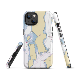 TPG Dutch Harbor Boat Yard (Jamestown, RI) NOAA Chart  Tough iPhone Case