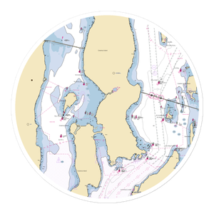 TPG Dutch Harbor Boat Yard (Jamestown, RI) NOAA Chart Sticker