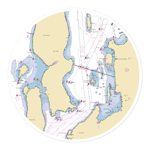 Conanicut Yacht Club (Jamestown, RI) NOAA Chart Sticker