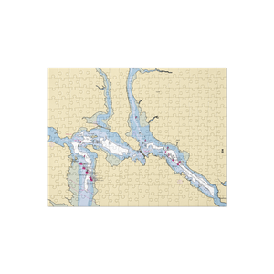 Little Bay Marina (Greenland, NH) NOAA Chart Jigsaw Puzzle