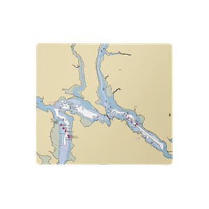 Little Bay Marina (Greenland, NH) NOAA Chart  Gaming Mouse Pad