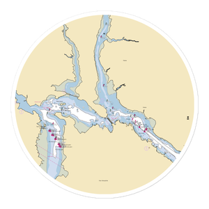 Little Bay Marina (Greenland, NH) NOAA Chart Sticker