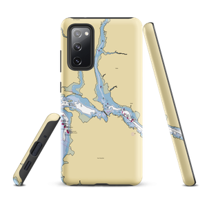 Great Bay Yacht Club (Greenland, NH) NOAA Chart Samsung Phone Case