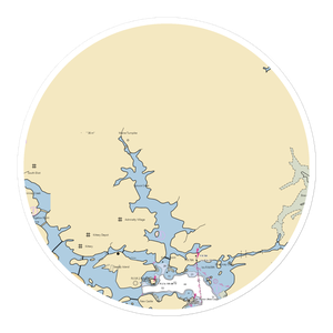 Kittery Point Service Yacht Yard (Greenland, NH) NOAA Chart Sticker