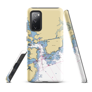 Old Ferry Landing (New Castle, NH) NOAA Chart Samsung Phone Case