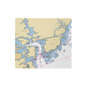 Old Ferry Landing (New Castle, NH) NOAA Chart  Gaming Mouse Pad