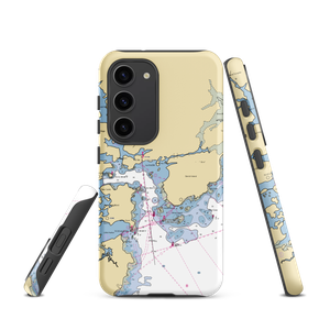 The Marina at Harbour Place (New Castle, NH) NOAA Chart Samsung Phone Case