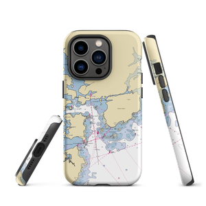 Badgers Island Marina (New Castle, NH) NOAA Chart  Tough iPhone Case