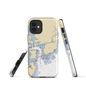 Badgers Island Marina (New Castle, NH) NOAA Chart  Tough iPhone Case