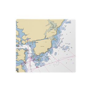 Prescott Park Municipal Dock (New Castle, NH) NOAA Chart  Gaming Mouse Pad