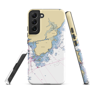 NH Port Authority Commercial Fish Pier (New Castle, NH) NOAA Chart Samsung Phone Case