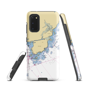 NH Port Authority Commercial Fish Pier (New Castle, NH) NOAA Chart Samsung Phone Case