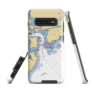 Safe Harbor Wentworth By The Sea (New Castle, NH) NOAA Chart Samsung Phone Case