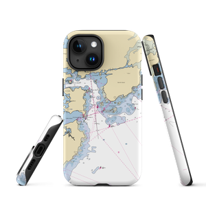 Safe Harbor Wentworth By The Sea (New Castle, NH) NOAA Chart  Tough iPhone Case