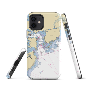 Safe Harbor Wentworth By The Sea (New Castle, NH) NOAA Chart  Tough iPhone Case