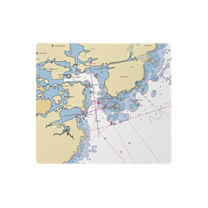 Safe Harbor Wentworth By The Sea (New Castle, NH) NOAA Chart  Gaming Mouse Pad