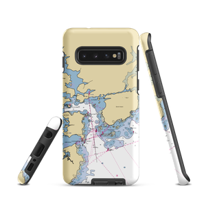 Pepperell Cove (Kittery Point, ME) NOAA Chart Samsung Phone Case