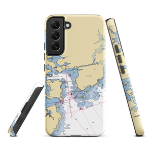 Pepperell Cove (Kittery Point, ME) NOAA Chart Samsung Phone Case