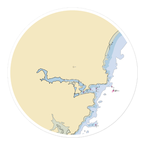 Town of York (York Harbor, ME) NOAA Chart Sticker