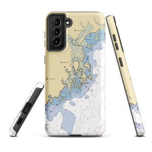 Cape Porpoise Town Wharf (Old Orchard Beach, ME) NOAA Chart Samsung Phone Case