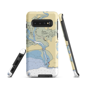 Pine Point Fisherman's Co-Op (Ocean Park, ME) NOAA Chart Samsung Phone Case