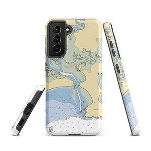 Pine Point Fisherman's Co-Op (Ocean Park, ME) NOAA Chart Samsung Phone Case