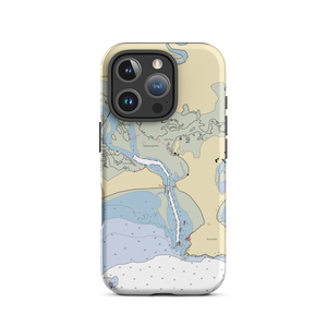 Pine Point Fisherman's Co-Op (Ocean Park, ME) NOAA Chart  Tough iPhone Case