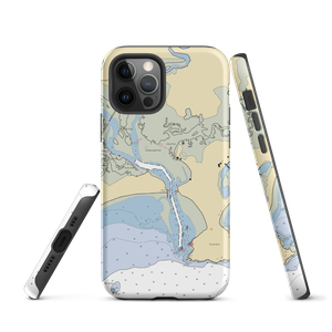 Pine Point Fisherman's Co-Op (Ocean Park, ME) NOAA Chart  Tough iPhone Case