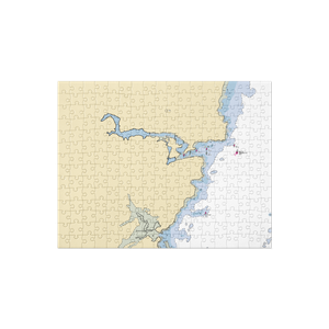 York Harbor Marine Service (York Harbor, ME) NOAA Chart Jigsaw Puzzle