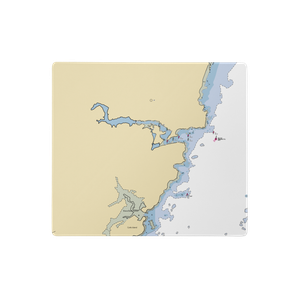 York Harbor Marine Service (York Harbor, ME) NOAA Chart  Gaming Mouse Pad