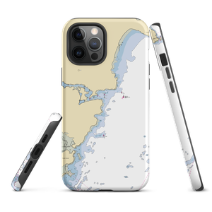 Agamenticus Yacht Club (York Harbor, ME) NOAA Chart  Tough iPhone Case