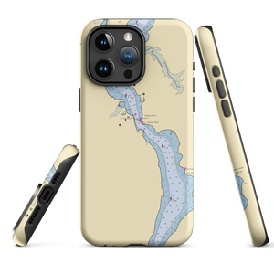 Chipman Point Marina (Putnam Station, NY) NOAA Chart  Tough iPhone Case