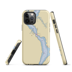 Chipman Point Marina (Putnam Station, NY) NOAA Chart  Tough iPhone Case