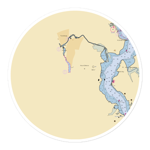 Snug Harbor Marina (Ticonderoga, NY) NOAA Chart Sticker